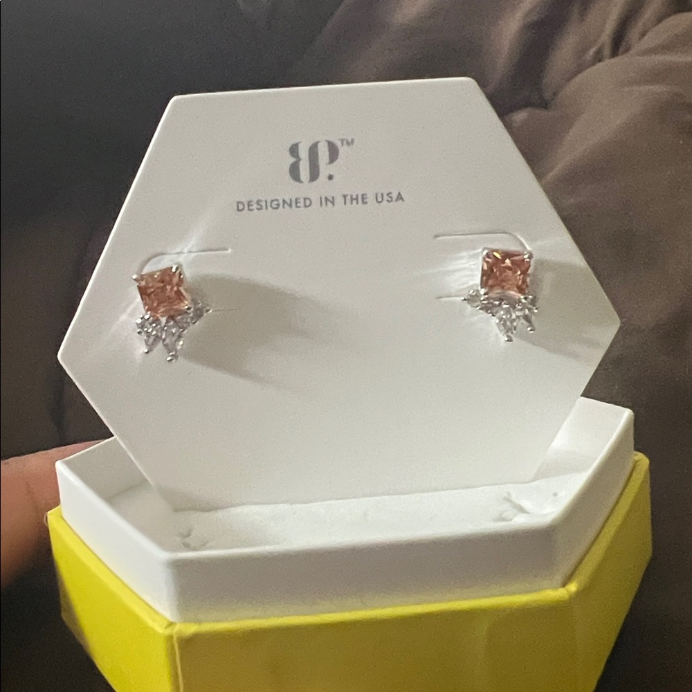Elegant dark smokey topaz Earrings